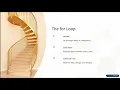 Control flow and loops in python programming