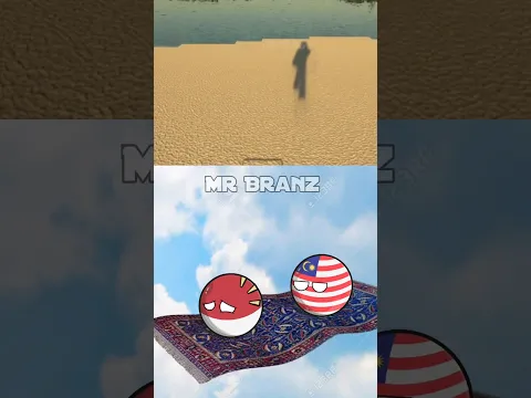 si kotak di penjara!! #countryballs #shorts #minecraft