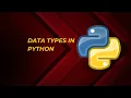 Data Types in Python Theory GATE 2025 Programming in Python Aditya Shakya