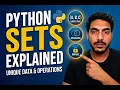 Python Sets Explained Unique Data Storage and Set Operations