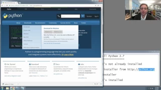 How to install Python 2 7 on Windows SCREENCAST