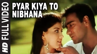 pyar kiya to nibhana video song major saab udit narayan anuradha paudwal ajay devgn sonali