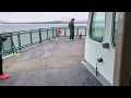 inside the ferry in Anacortes WA