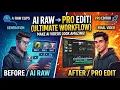 How I Create Edit AI s Fast Full Workflow