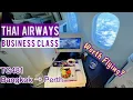 Flying Thai Airways Business Class to Australia TG481 Perth Review 787-9 Experience