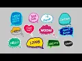 Speech Bubbles AFTER EFFECTS Template hive 31810605