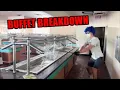 Angry Karen Goes Crazy Totally Trashing Buffet Restaurant Destroying Everything!