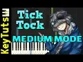 Download Lagu Tick Tock by SharaX (Undertronic - Undertale AU) - Medium Mode [Piano Tutorial] (Synthesia)