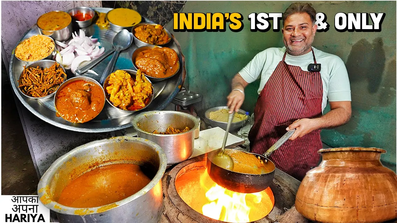 5 Star Roadside Indian Street Food   Dal Deewani, Kashmiri Kofta, Paneer Pasanda, Jungli Paratha