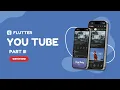 YouTube Clone App UI - Part III