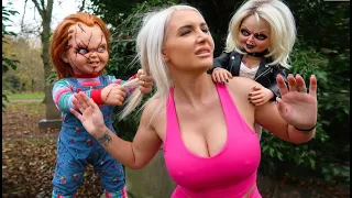Chucky The Killer Chased ME Through The Forest!!