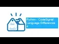 Python - CodeSignal Language Differences 4