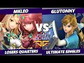 Download Lagu Fist Bump III TOP 8 - MkLeo (Pyra Mythra) Vs. Glutonny (Link) Smash Ultimate - SSBU