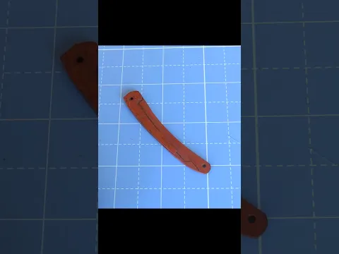 Miniature Shaving RAZOR from Butter Knife