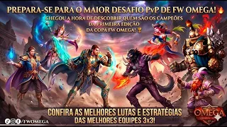 🔥 HOJE: TRANSMISSÃO AO VIVO - COPA OMEGA 🔥"  Completo!