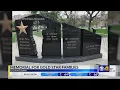 Memorial for Gold Star Families in downtown Indianapolis