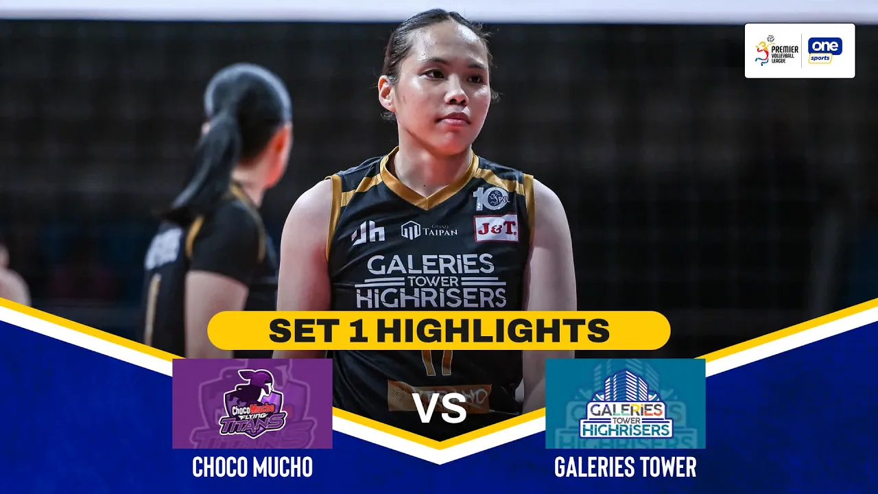 CHOCO MUCHO vs GALERIES TOWER | SET 1 HIGHLIGHTS | 2026-27 PVL ALL-FLIPINO CONFERENCE | OCT 27, 2026