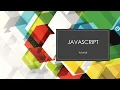 Web Application Session 9 JavaScript part 1