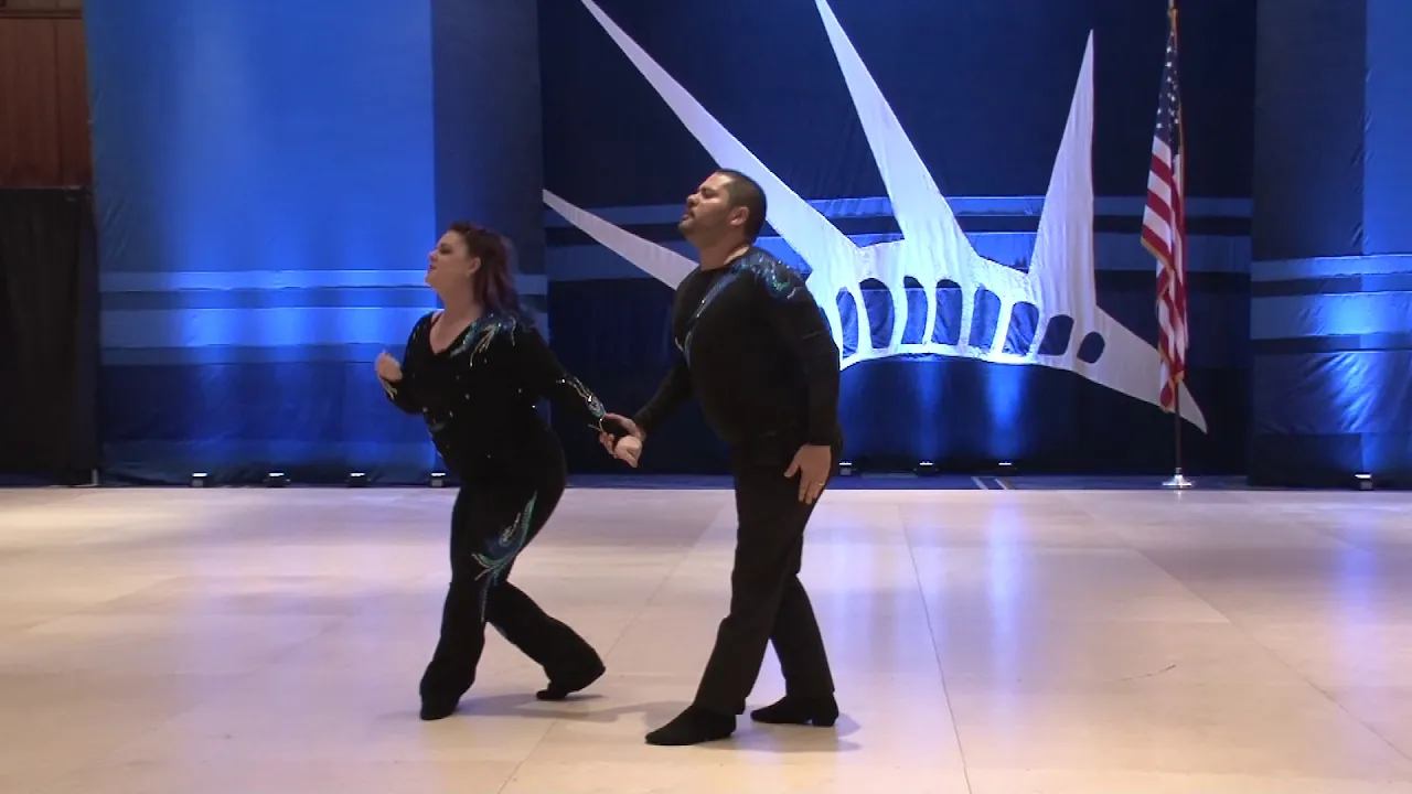 Liberty Swing 2018 Rising Star Derek Leyva & Jennifer Norris