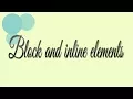 HTML and CSS Tutorial for Beginners lect Block and Inline Elements Pardna Pardhana