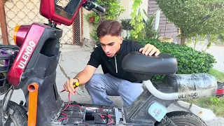 مؤمن ومحمد يبوكون لدراجه مال رسول #تحشيش 🤣