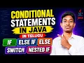 Conditional Statements in Java if else if else switch Nested if Java Course