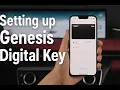 Setting Up and Managing Genesis Digital Key