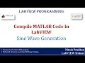 MATLAB Code In LabVIEW Sine Wave Generation
