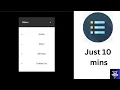 ASMR Programing Making an Dropdown Menu HTML CSS Code With H J
