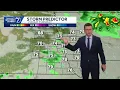 Hot humid Tuesday spotty chances early in Omaha area