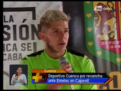 Deportivo Cuenca por revancha ante Emelec en Capwell