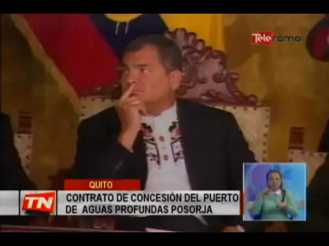 Contrato de concesión del puerto de aguas profundas Posorja