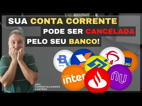 SUA CONTA CORRENTE PODE SER CANCELADA PELO SEU BANCO CARTÕES DE CRÉDITO ALTA RENDA