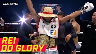 GLORY 109: CHICO KWASI VENCE TRILOGIA E MANTÉM SEGUNDO CINTURÃO | MELHORES MOMENTOS | Combate.globo