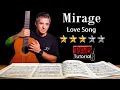 Download Lagu Mirage | Fingerstyle Guitar Tutorial + Sheet \u0026 Tab MP3