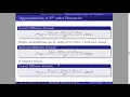 Second Derivative Numerically