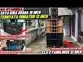 Download Lagu DIKIRA 18 INCH ‼️ Ternyata Miniatur 12 inch || Pakai Box CLA Speaker Fabulouse 3060 || Full Ombro