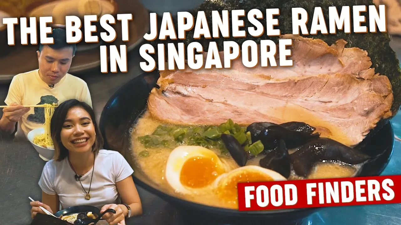 The Best Japanese Ramen in Singapore: Food Finders EP2