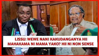 Tundu LIssu amchana makavu wakili Katuga mbele ya majaji''nani kakudangaya hii mahakama ni mamako