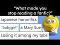 Why d you stop reading a fanfic halfway through
