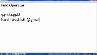 Python tutorials in Hindi 08 Find Operator