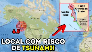 FORTE TERREMOTO atinge o OESTE DO CANADÁ em falha com RISCO DE TSUNAMI!
