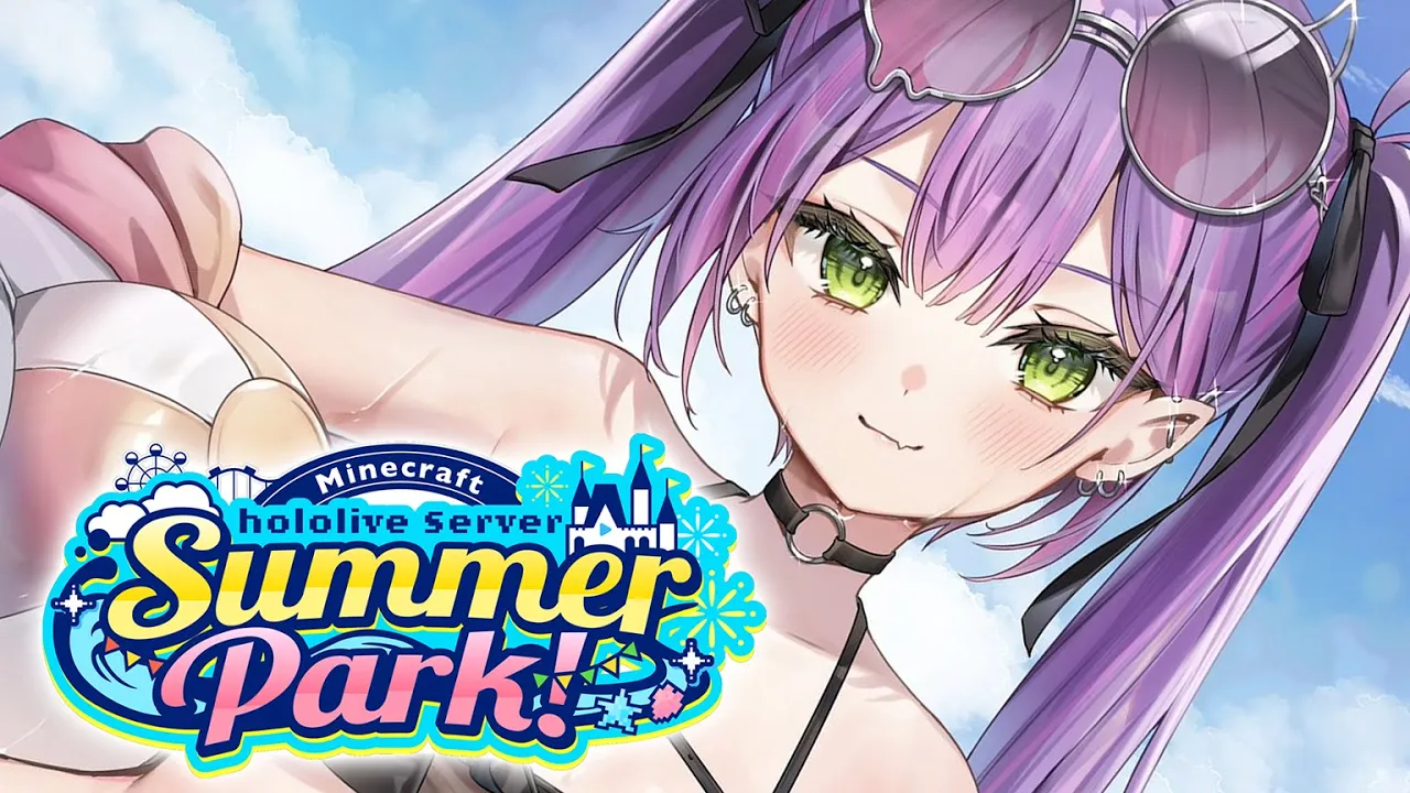 【 Minecraft 】#ホロ鯖サマーパーク　夏祭りを楽しむ日?【常闇トワ/ホロライブ】