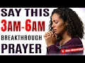 How to Pray If You Wake Up at 3AM - 6AM Say This Prayer To Speak Blessings Over Yourself