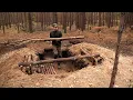 Building a WW2 Foxhole One Day Build with 1965 Entrenching Tool