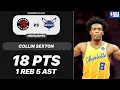 Collin Sexton vs Toronto Raptors 18 PTS 1 REB 5 AST 1 BLK 3 STL NBA 11-30-2025 Highlights