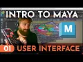 Intro to Maya - Lesson 1 User Interface