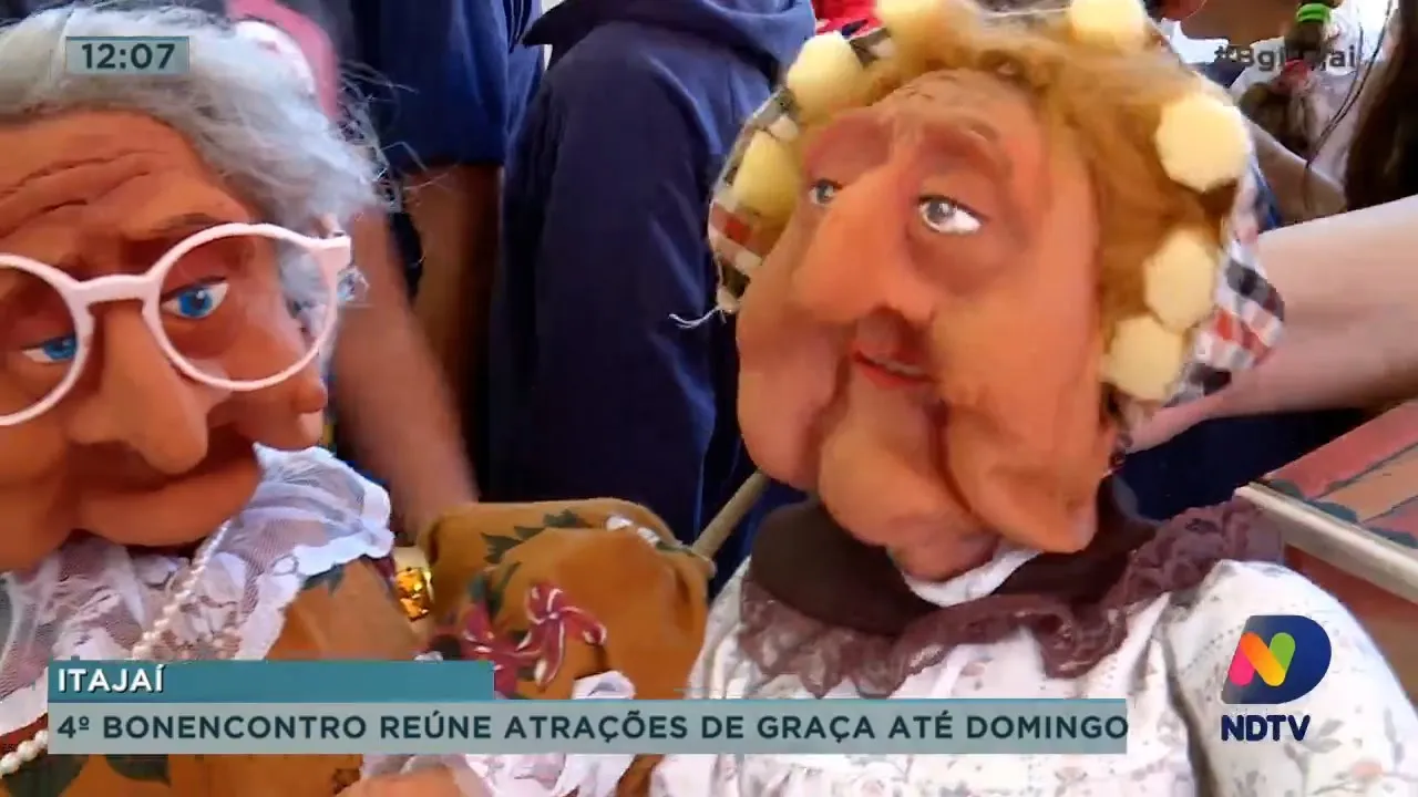 Quarto Encontro de Bonecos reúne atrações de graça até domingo em Itajaí