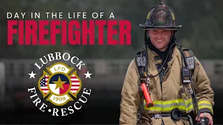 Day In The Life of a Firefighter Lubbock Fire Rescue Station No 8