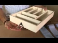 DIY Silverware Organizer